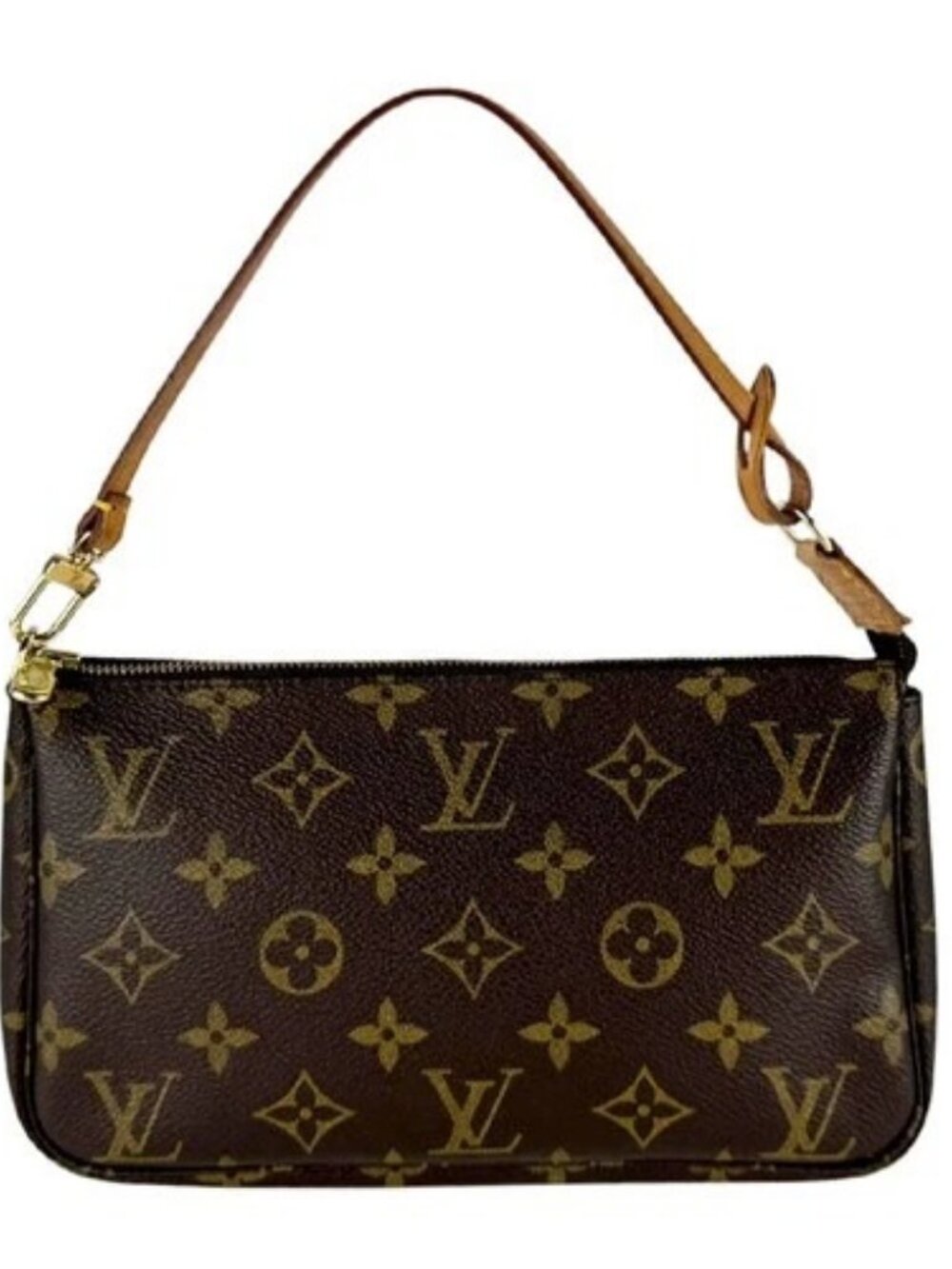 Auth LOUIS VUITTON Monogram Pochette Accessories Handbag Pouch M51980 - z11037